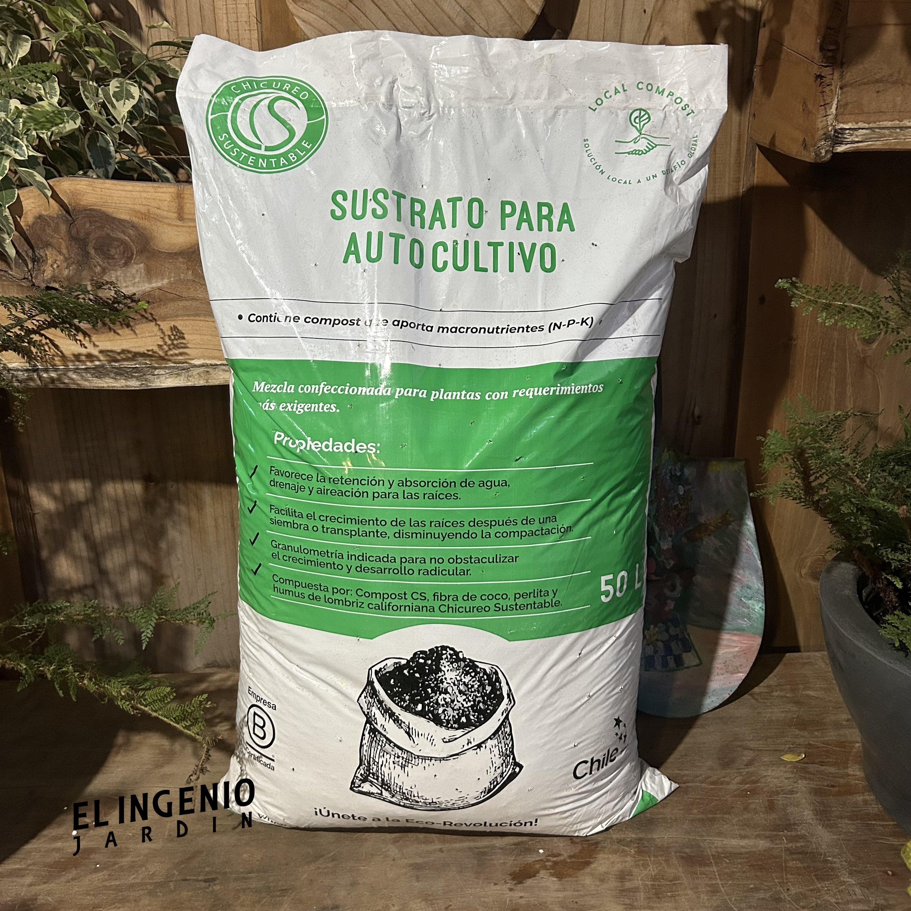 Sustrato autocultivo 50 Litros
